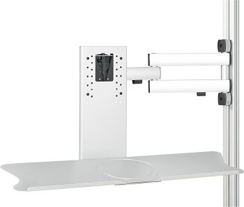 Schwenkarm mit 3 Gelenken für Flachbildschirm | Tastatur | Maus