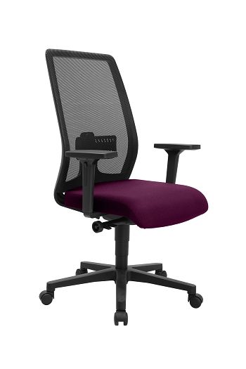 Büro-Drehstuhl Euro Star 200 mit Netzrückenlehne