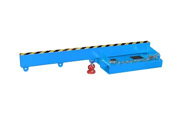Lastarm starre Ausführung Tragkr. 500 - 2500 kg, blau RAL 5012