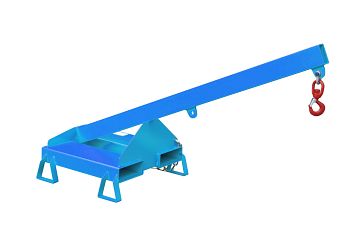 Lastarm starre Ausführung/Neigung 25° Tragkr. 300 - 1000 kg, blau RAL 5012