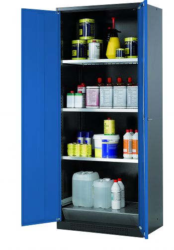 anthrazit / enzianblau 