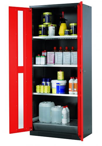 anthrazit / verkehrsrot 