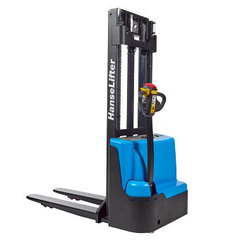 Elektro-Hochhubwagen Tragl. 1200kg, max. Hubhöhe 2500mm