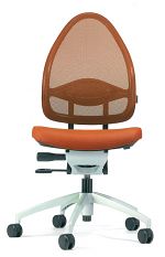 Sitz S14 orange, Lehne Netz B94 orange 