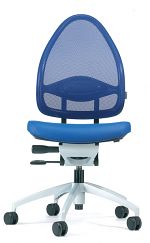 Sitz S18 royalblau,Lehne Netz B98 royalblau 