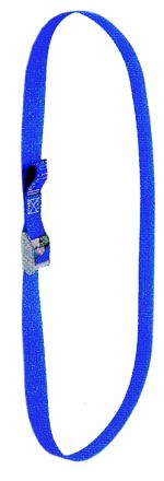 Zurrgurt mit Klemmschloß,blau 1-teilig, 2 m lang