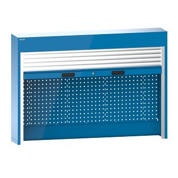 Aufsatzschrank mit Rollladen BxTxH: 2000 x 250 x 1050 mm