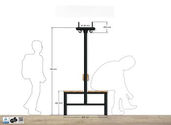 RAL 7016 anthrazitgrau/schwarz 