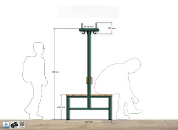 RAL 6000 patinagrün/schwarz 