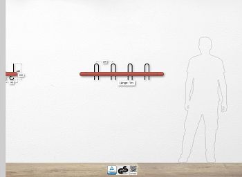 RAL 3000 feuerrot/schwarz 