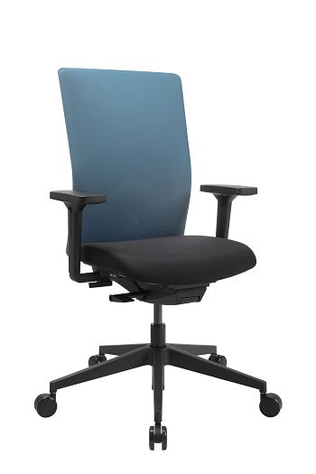 Büro-Drehstuhl AirWork G inkl. höhenverstellbarer Armlehnen O2
