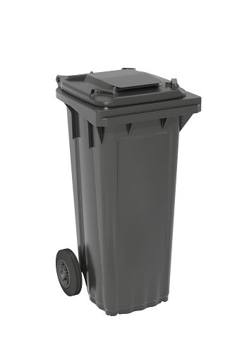 Kunststoffmülltonne 80 ltr. TxBxH: 555 x 480 x 945 mm
