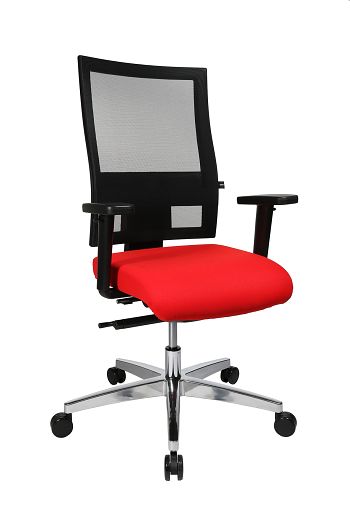 Design-Drehstuhl Profi Net 11 inkl. höhenverstellbarer Armlehnen H1