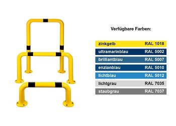 Rammschutzbügel HxL: 350 x 550 mm