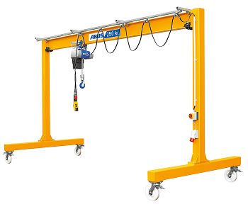 Leichtportalkran Typ LPK
 Tragkr. 2000kg, Breite 4000mm
