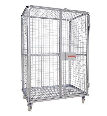 Stahlrollbehälter ADB, BxTxH: 800 x 1200 x 1820 mm