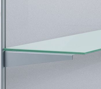 ESG-Satinatoboden für GERADE-Modell 956 x 300 x 8 mm inkl. Träger