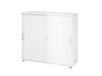 Schiebetürenschrank, Korpus Weiß/ Front Weiß, 3 OH,