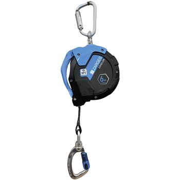 Höhensicherungsgerät EXHELON mit Gurtband, Tri-Lock, Länge 6 m