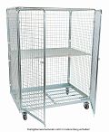 Stahlrollbehälter, 5-seitig, BxTxH: 950 x 1350 x 1830 mm