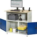 Computer-Tisch stationär B 1100 x T 790 x H 1130 mm