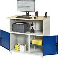 Computer-Tisch stationär B 1100 x T 790 x H 1130 mm