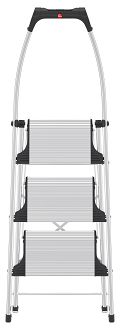 Alu-Komfort-Trittleiter K100 TopLine, 3 Stufen