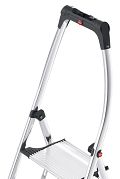 Alu-Komfort-Trittleiter K100 TopLine, 3 Stufen