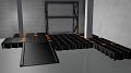 PE-Kleingebindewanne, 120 l, mit PE-Rost, BxTxH 1200 x 800 x 180 mm