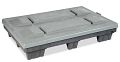 Faltbox 800 x 1200 x 915 mm mit 9 Füßen, mit Ladeklappe