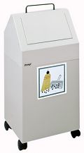Sortsystem Standard, 45 Ltr. fahrbar,  lichtgrau RAL 7035