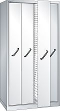 Vertikalauszugschrank, Key Lock mit Frontbl., 4 Auszüge mit  Lochwand
