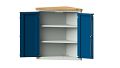 RAL 7035 Lichtgrau/ RAL 5010 Enzianblau 