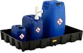 PE-Kleingebindewanne, 35 l, ohne PE-Rost, B x T x H 800 x 400 x 165 mm