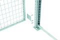 Befestigungsset für Rückwandgitter verzinkt, lichter Abstand 100 mm