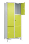 Lichtgrau RAL 7035/Clowngrün RAL 1108080 