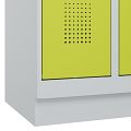 Lichtgrau RAL 7035/Clowngrün RAL 1108080 