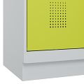Lichtgrau RAL 7035/Clowngrün RAL 1108080 