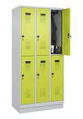 Lichtgrau RAL 7035/Clowngrün RAL 1108080 