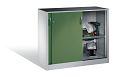 Lichtgrau RAL 7035/Resedagrün RAL 6011 