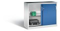 Lichtgrau RAL 7035/Enzianblau RAL 5010 