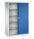 Lichtgrau RAL 7035/Enzianblau RAL 5010 