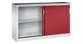 Lichtgrau RAL 7035/Rubinrot RAL 3003 