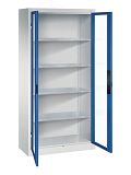 Lichtgrau RAL 7035/Enzianblau RAL 5010 