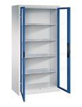 Lichtgrau RAL 7035/Enzianblau RAL 5010 