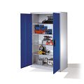 Lichtgrau RAL 7035/Enzianblau RAL 5010 