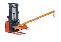 Lastarm teleskopierbar, Neigung 25° Tragkr. 125 - 1000 kg,orange RAL 2000