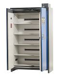 Sicherheitsschrank für Lithium-Ionen- Batterien Typ PC 1200, 5 FB