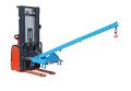 Lastarm teleskopierbar, Neigung 25° Tragkr. 125 - 1000 kg, blau RAL 5012