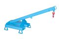 Lastarm teleskopierbar, Neigung 25° Tragkr. 125 - 1000 kg, blau RAL 5012